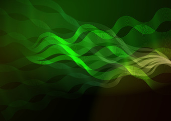 Background with abstract wave line.