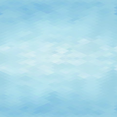 Hintergrund nahtlos Mosaik aus Dreicken in blau