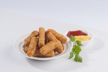 breaded fish fingers