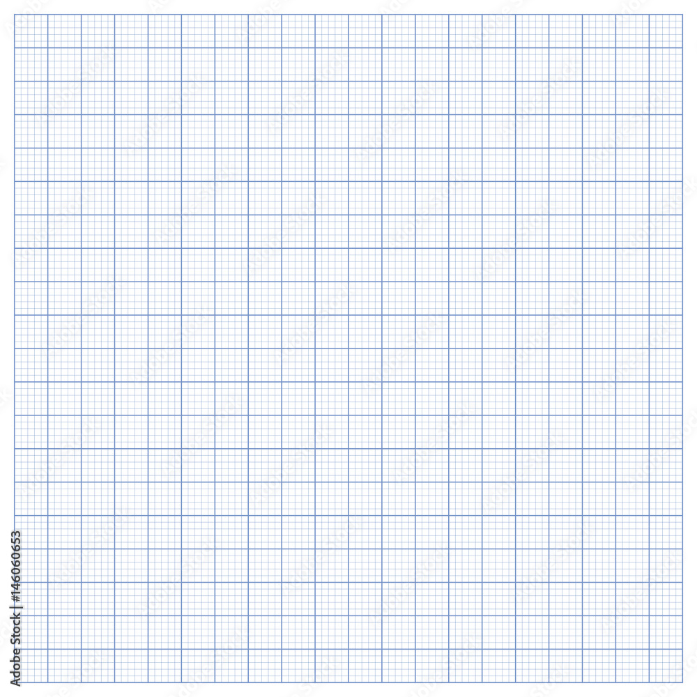 Aufkleber blue plotting graph grid paper background. vector illustration eps 10.