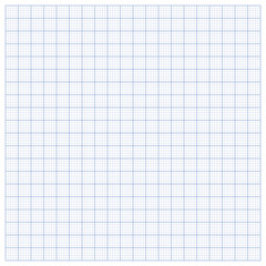 Blue plotting graph grid paper background. Vector illustration eps 10.