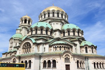 Fototapeta na wymiar Nevsky Cathedral, Bulgaria