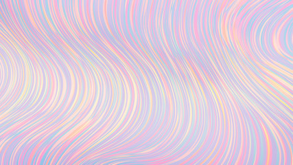 Obraz premium Abstract linear background. The effect of mixed colors/silk fabric