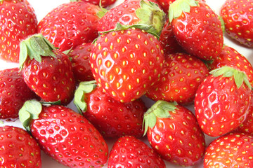 Fresh Japanese Strawberry background