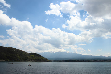 Mt.Fuji at Lake Kawaguchiko - Yamanash