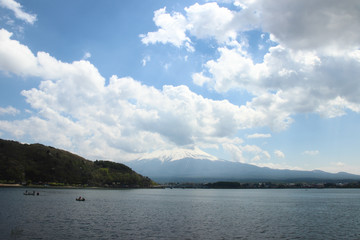 Mt.Fuji at Lake Kawaguchiko - Yamanash