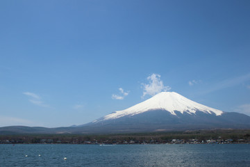 Mt.Fuji at Lake Yamanaka - Yamanash