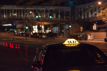 Taxi at Night