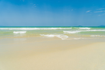 Fototapeta na wymiar The beach in Hoi An Vietnam