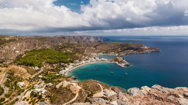 Kapsali, Kythera Timelapse