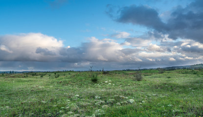 Sunset At Mima Mounds