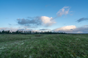 Sunset At Mima Mounds