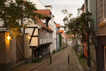 Blick in den Olaf-Samson-Gang in Flensburg