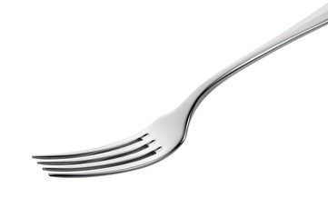 Fork isolated on white background