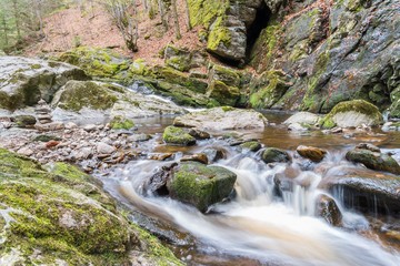 Steinklamm in Spiegelau im Bayerischen Wald