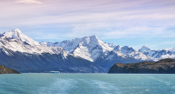 Mountain in National Park in Patagonia