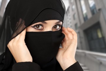 Niqab.