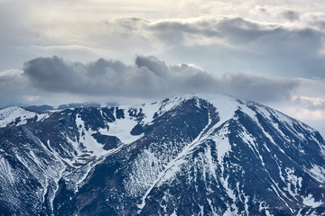 Parang mountains in Romania
