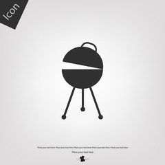 Grill vector icon