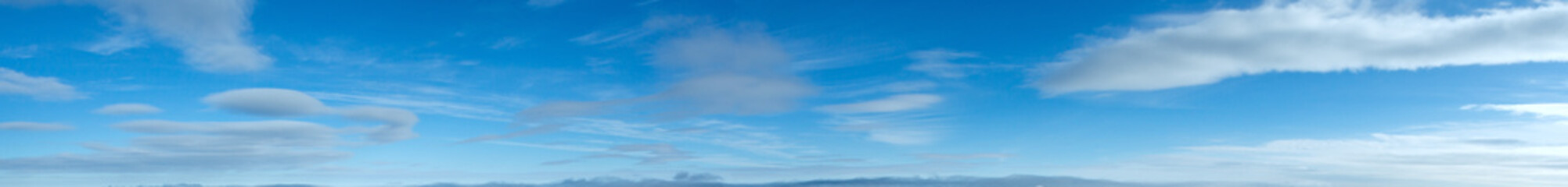 Blue sky background with clouds