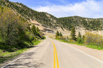 Naklejka premium Douglas Pass Road