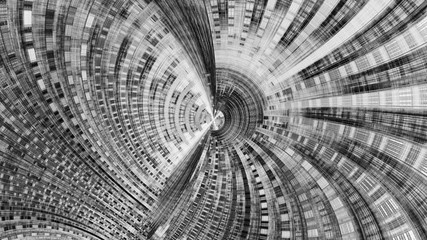 Abstract fractal illustration for creative design