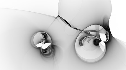 Abstract fractal illustration for creative design