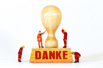 DANKE - Stempel