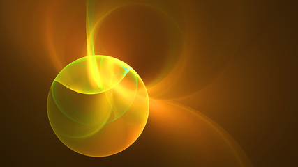 Abstract fractal illustration for creative design