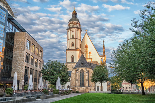 Saint Thomas Church In Leipzig