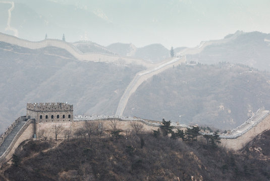 View of Great Wall of China