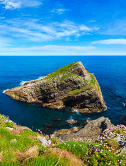 Cape Vidio coastline (Asturias, Spain).