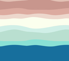 Creative abstract vector art poster in pastel trendy colors. Covers, web, flyers, banners, presentations, books, notebooks.