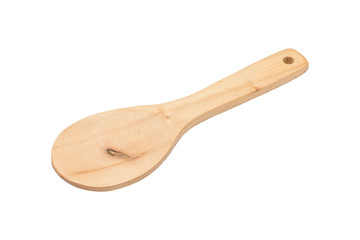 Wooden scoop ladle