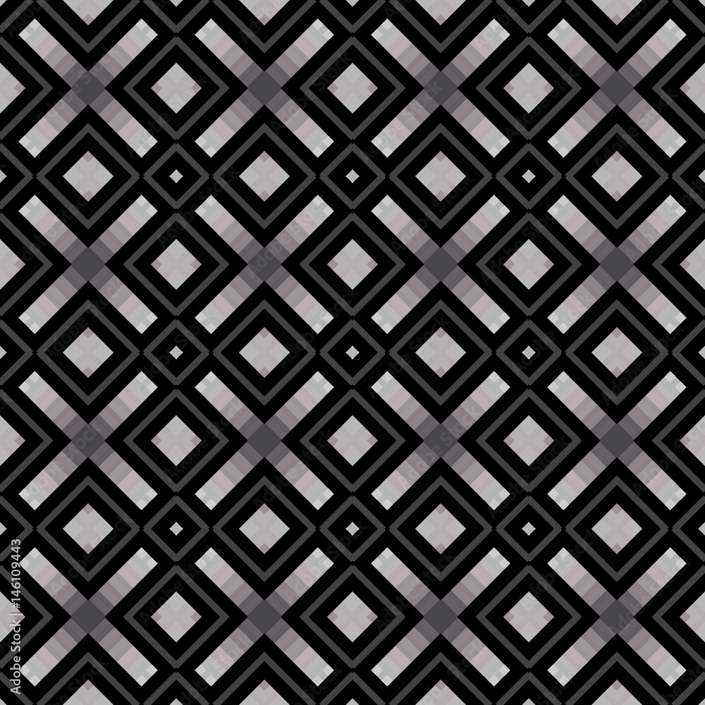 Aufkleber geometric shape abstract seamless background texture symmetrical pattern shapes, lines that form a s