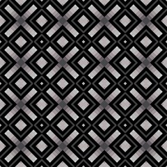 Geometric shape Abstract seamless background texture symmetrical pattern shapes, lines that form a square shape in black, gray tone