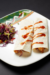 Fajita. Mexican food. Mexican cuisine.