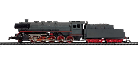 schöne alte modelleisenbahn lokomotive