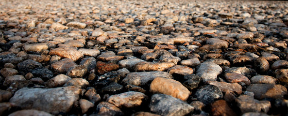 texture of pebbles or gravel