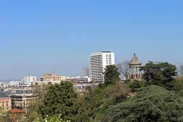 Paris, parc des Buttes Chaumont