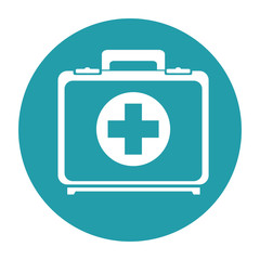 medical kit isolated icon vector illustration design