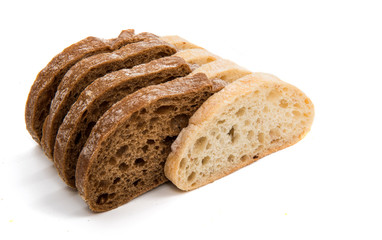 Sliced ciabatta