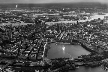 Luftaufnahme Hamburg