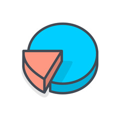 Chart Graphic Colored Icon