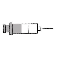 injection syringe isolated icon vector illustration design