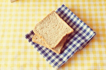 Sweet Breakfast set in vintage color.