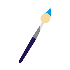 paint brush isolated icon vector illustration design