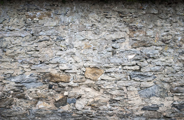 Alte Natursteinmauer, Textur, Hintergrund, Textfreiraum