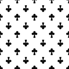 Seamless pattern with trefoils