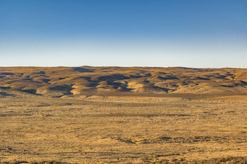 Fototapeta na wymiar Patagonia Landscape Santa Cruz Argentina